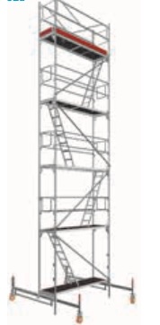 Teile für fahrbare Gerüste