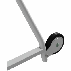 Layher Rollen für Maschinentritt