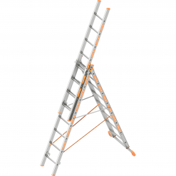 Layher Allzweckleiter 3-teilig TOPIC 1040