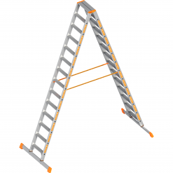 Layher Stufenstehleiter TOPIC 1043.1