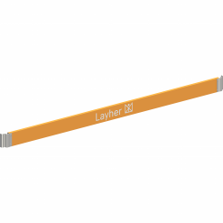 Layher Bordbrett, Holz mit Klaue