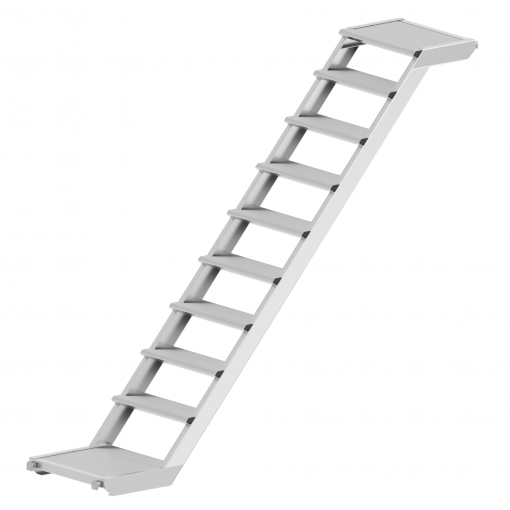 Layher O-Komforttreppe 2.57 x 2.0 x 0.94 m