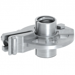 Layher Lochscheibe mit Gewinde, klemmbar