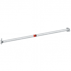 Layher O-Riegel LW mit Keilkopf und Halbkupplung