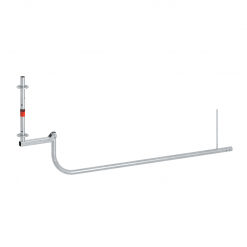 Layher Flachdach-Geländerpfosten