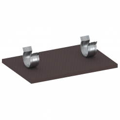 Layher Unterlage für Flachdachgeländer