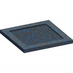 Layher Gummiunterlage für Fußspindeln