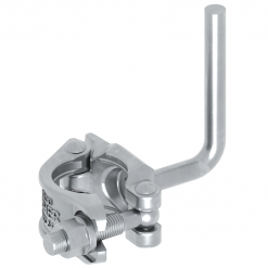 Layher Halbkupplung mit Bordbrettbolzen