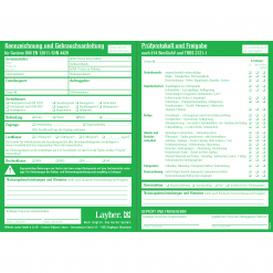 Layher Gerüst-Kennzeichnungsblock