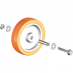 Layher Rad inklusive Achse für Art. 1309150