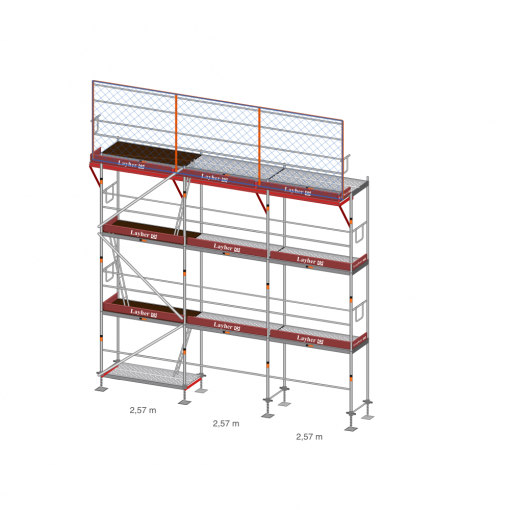 Layher Blitz dachdecker Skizze