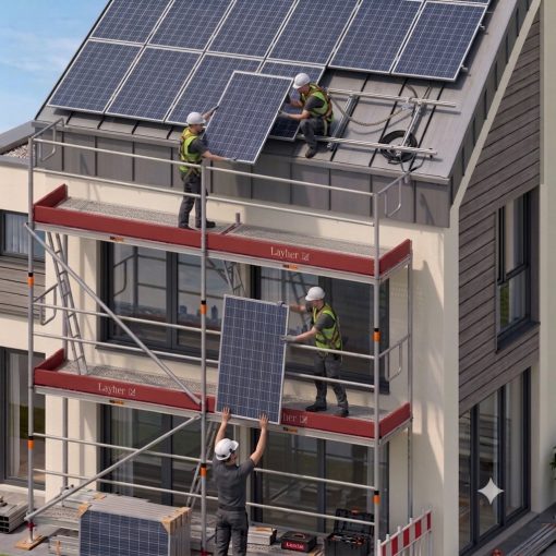 Solarbaugerüst