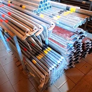 Bestandsfoto Ergänzungspaket 2,57 m — 45 Geländer 2,57 m + 30 U-Stahlbode